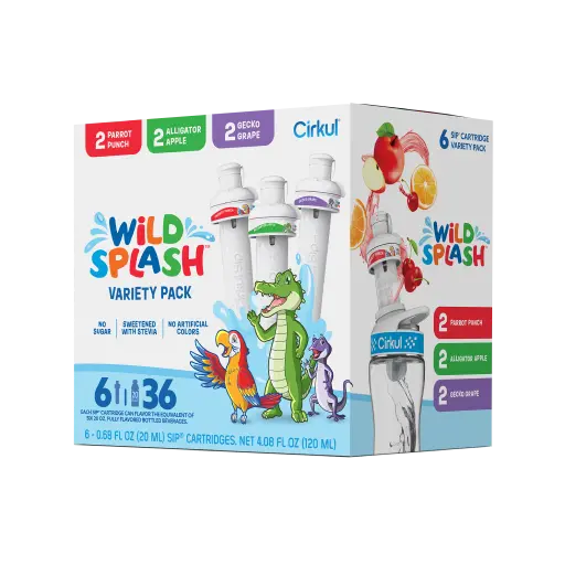 Wild Splash Flavor Cartridge Variety Pack – Base Edition 1