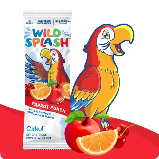 Wild Splash Parrot Punch Disposable Vape Cartridge 1