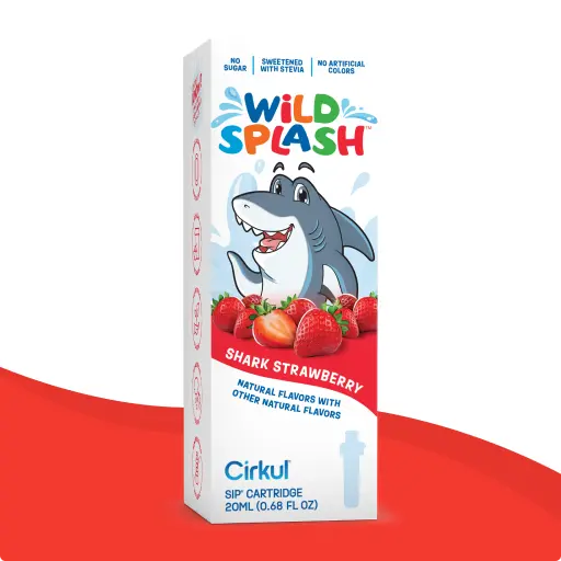 Wild Splash Shark Strawberry Flavor Option 1
