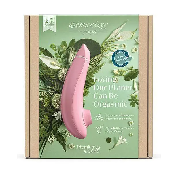 Womanizer Premium Econ Clitoral Air Stimulator – Blush Rose 1