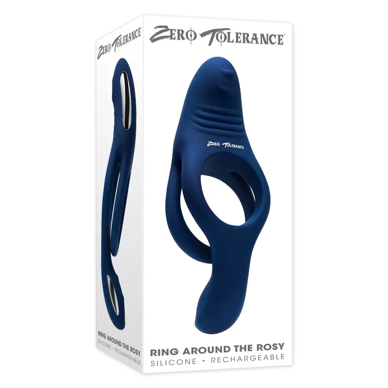 Zero Tolerance - Ring Around The Rosy Rechargeable Cock Ring (Blue) 1